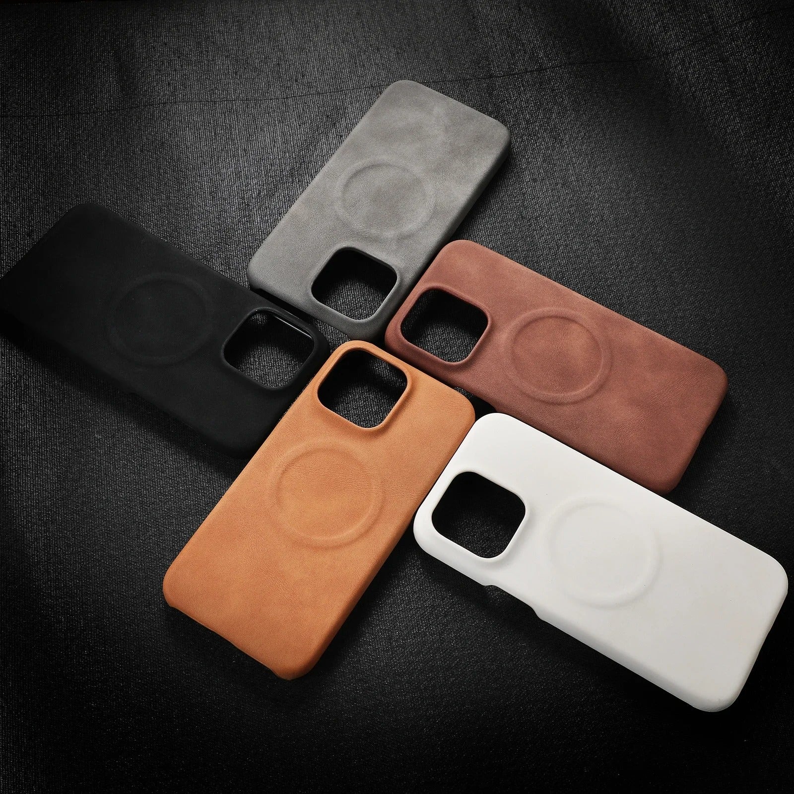 Legacy Classic Leather Soft Touch Case - iPhone Black