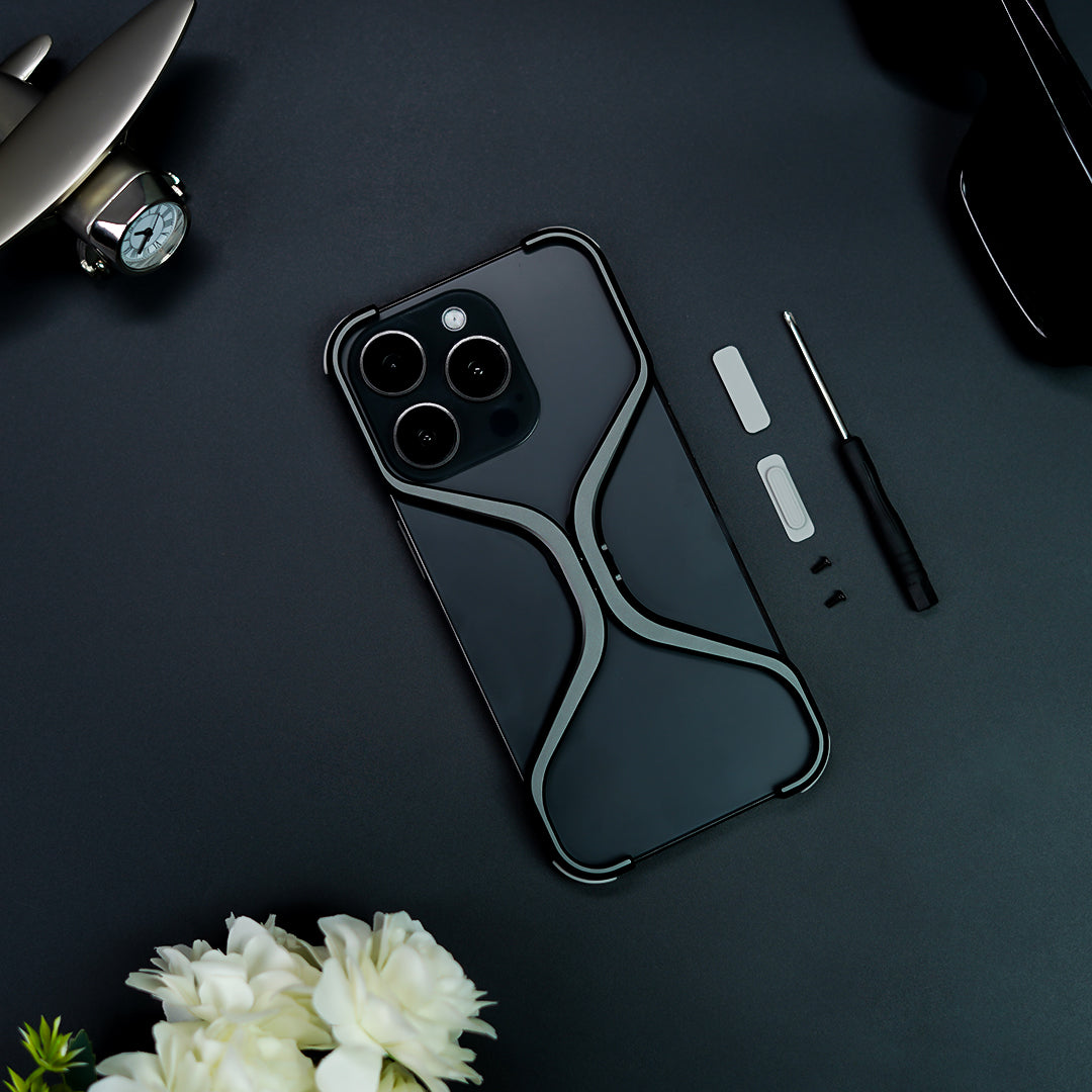 Premium X-Grip Armor Frame Case - iPhone Green