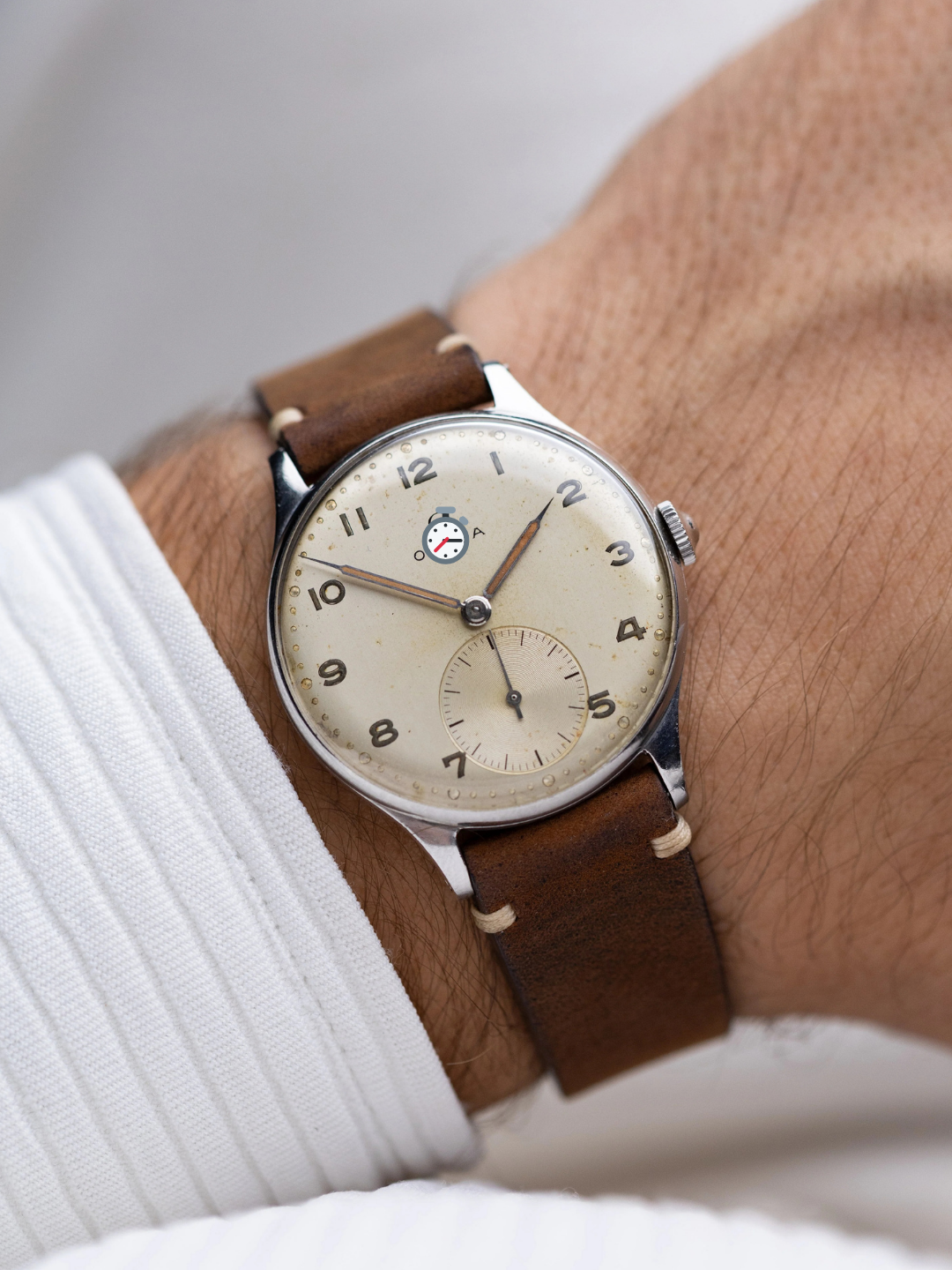 O-Mega Oversized Vintage Watch