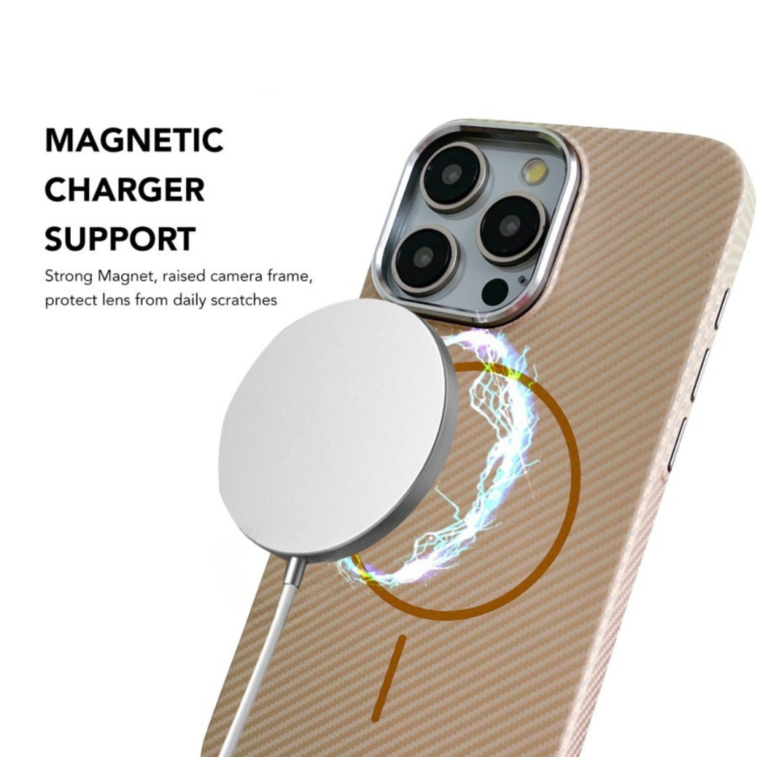 Verona Carbon Magnetic Case Brown