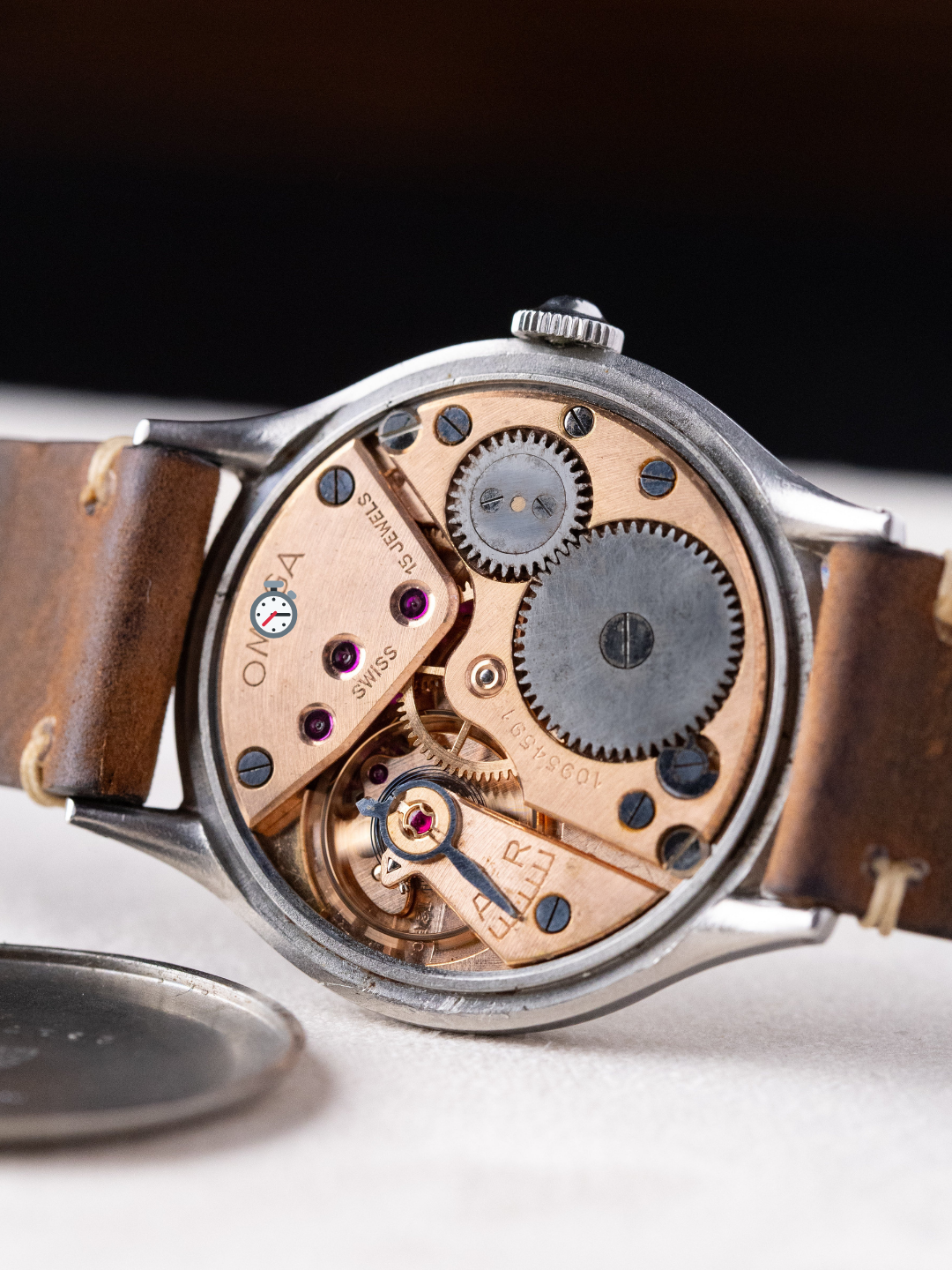 O-Mega Oversized Vintage Watch