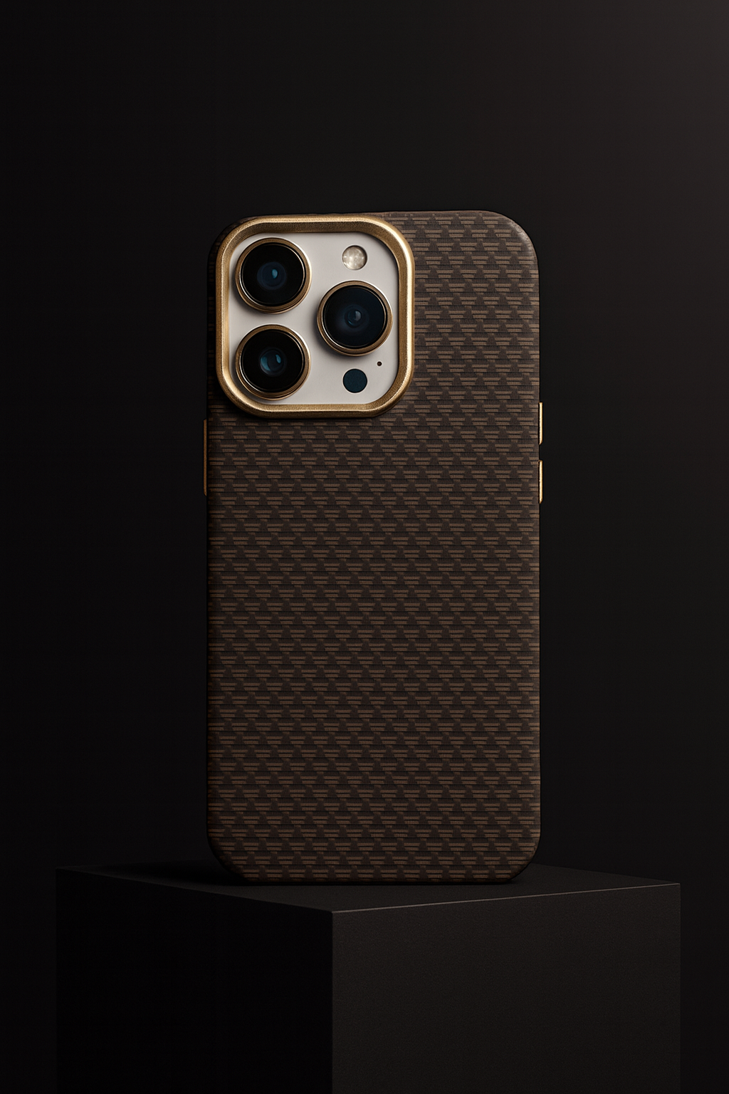 Premium Golden Pattern iPhone Case