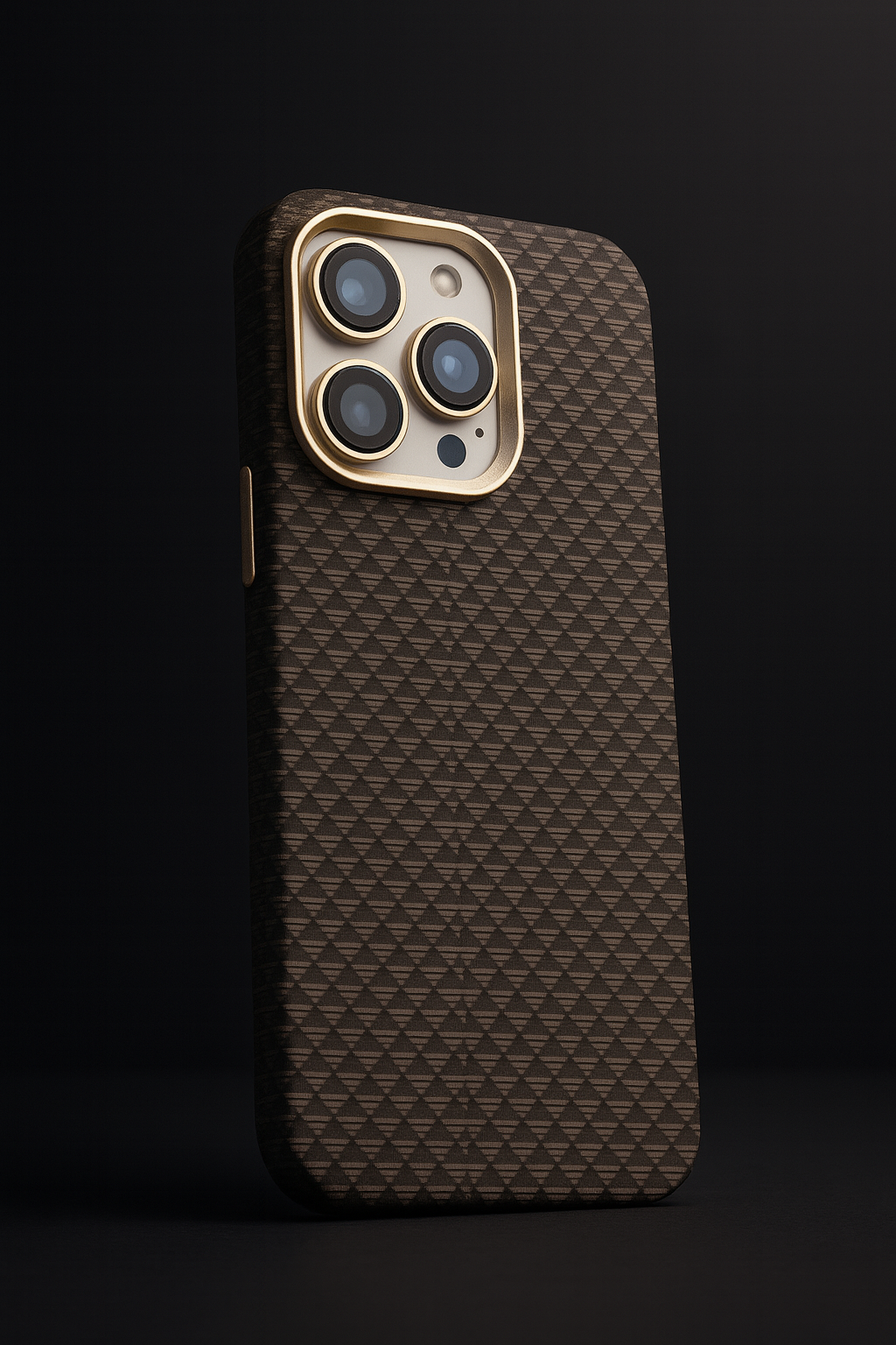 Premium Golden Pattern iPhone Case