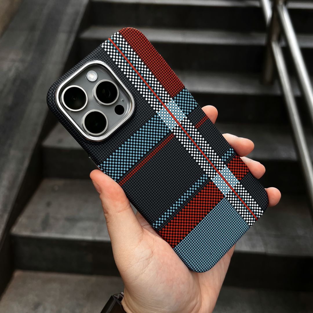 Ultimate Luminous Magnetic Fiber Case - Grey iPhone