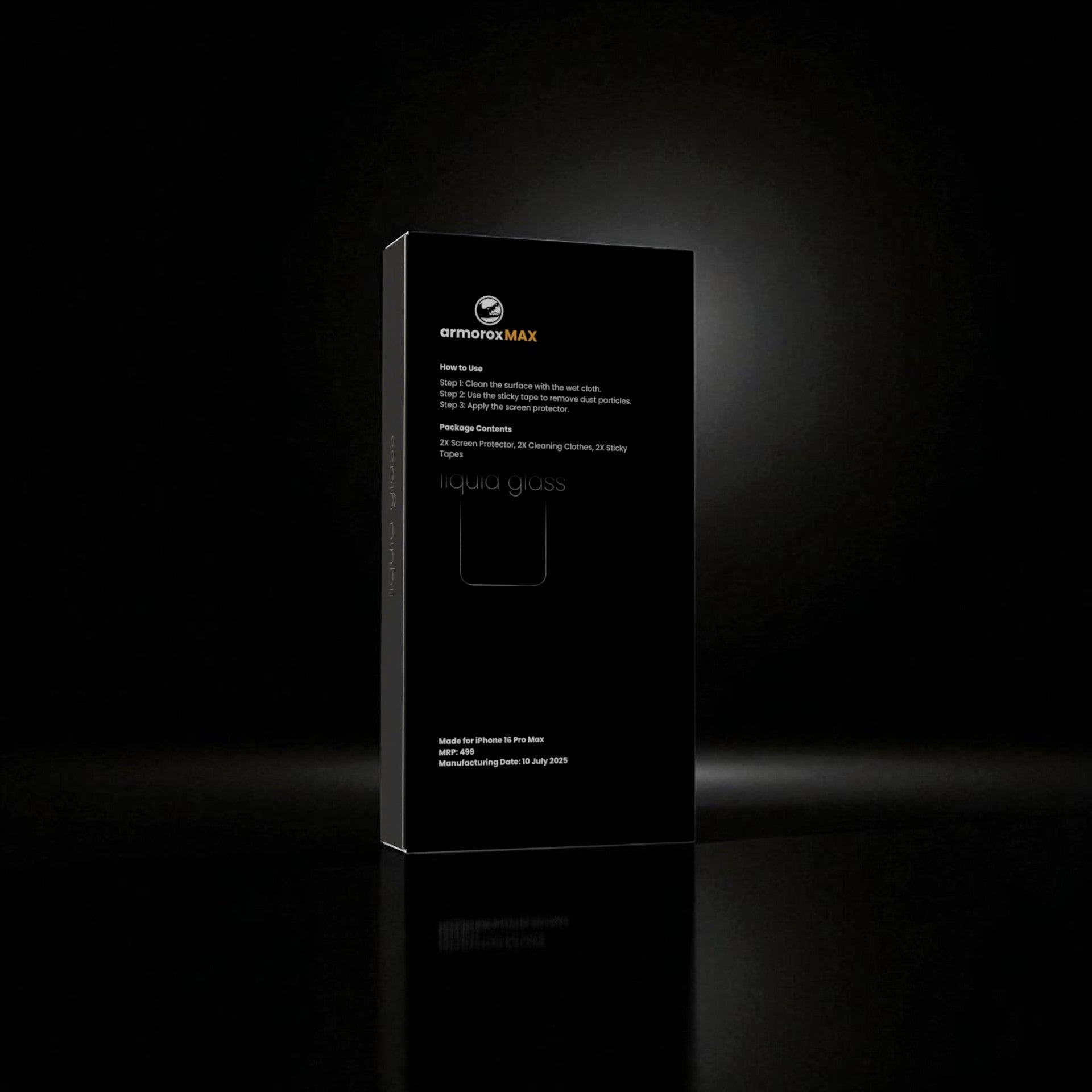 Liquid Glass Tempered Glass - Clear