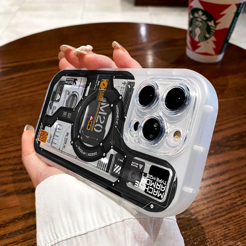 Cyber Cushion Case For Apple IPhone Series White