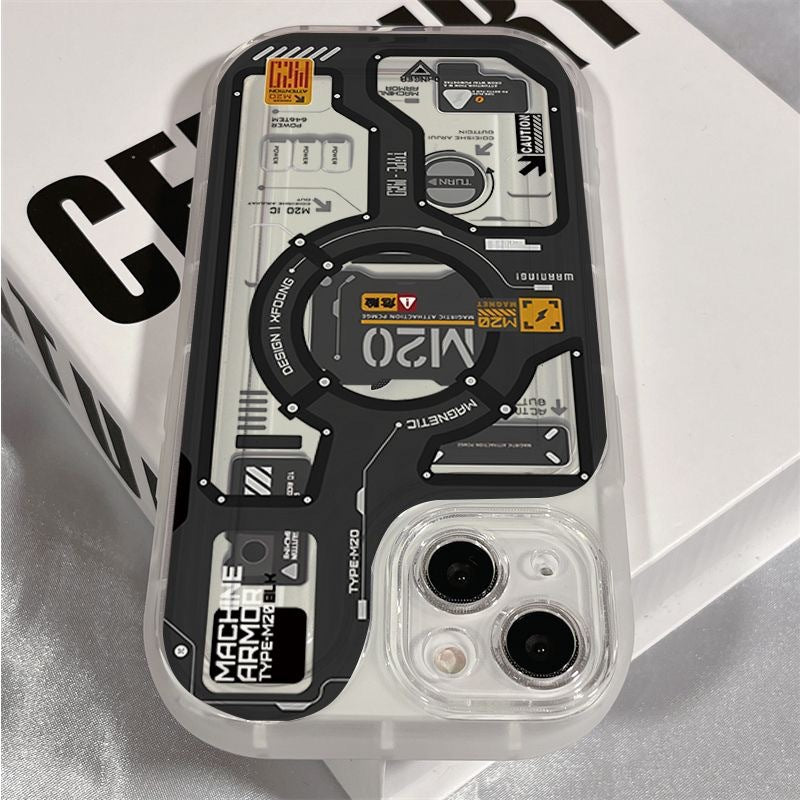 Cyber Cushion Case For Apple IPhone Series White