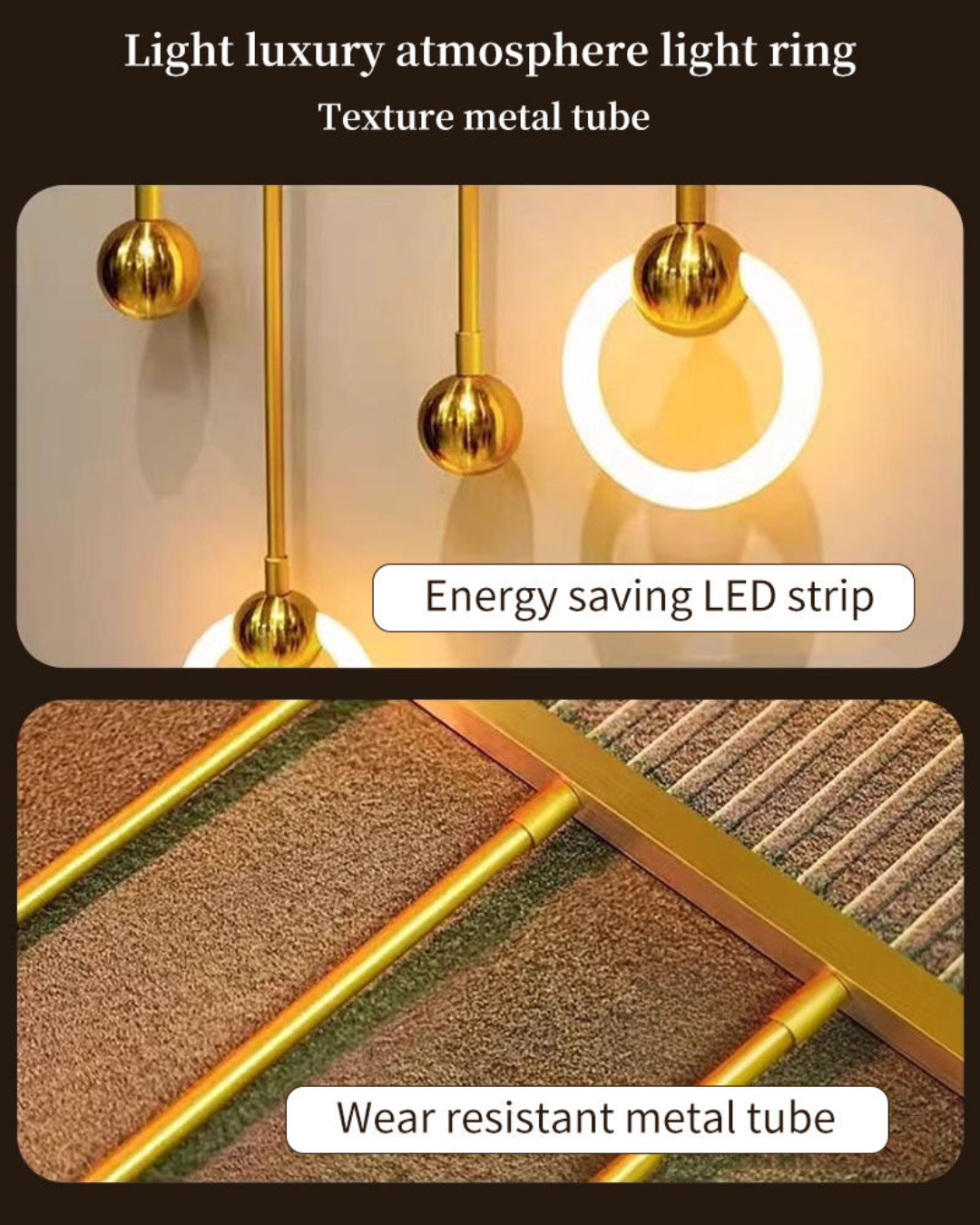 3D Wall LED Light for Home