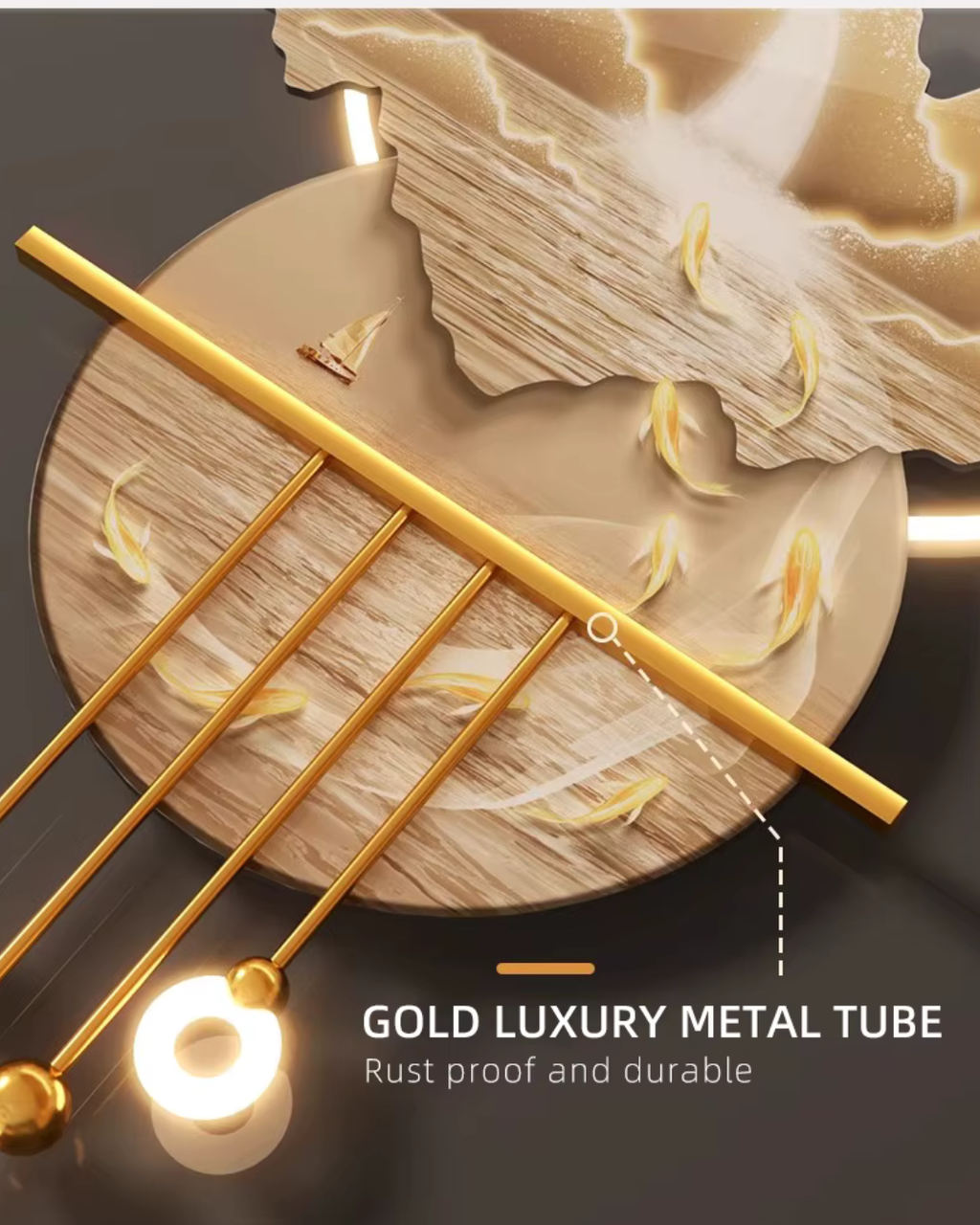 3D Wall LED Light for Home