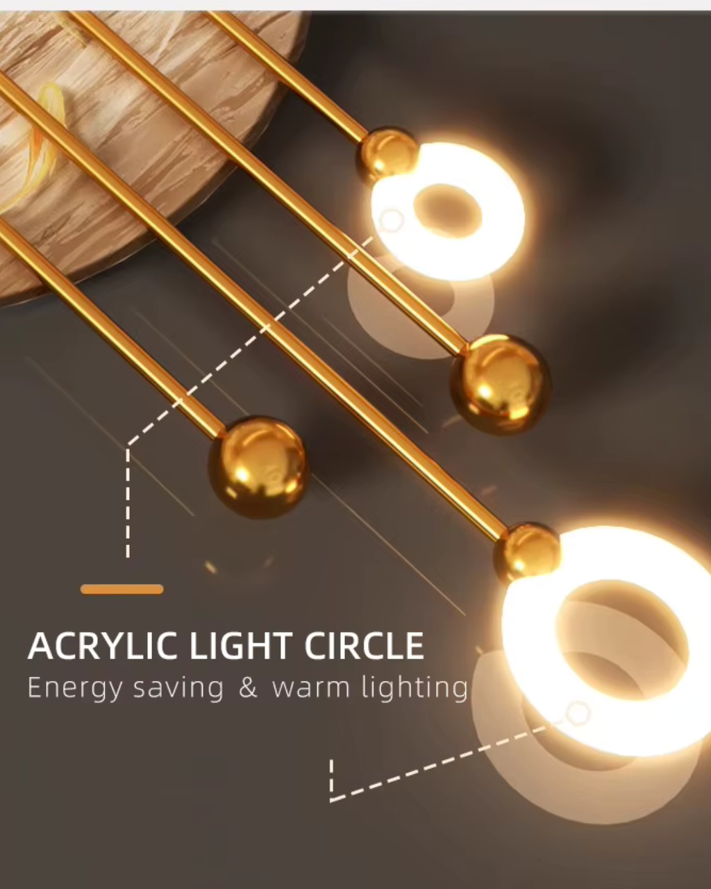 3D Wall LED Light for Home