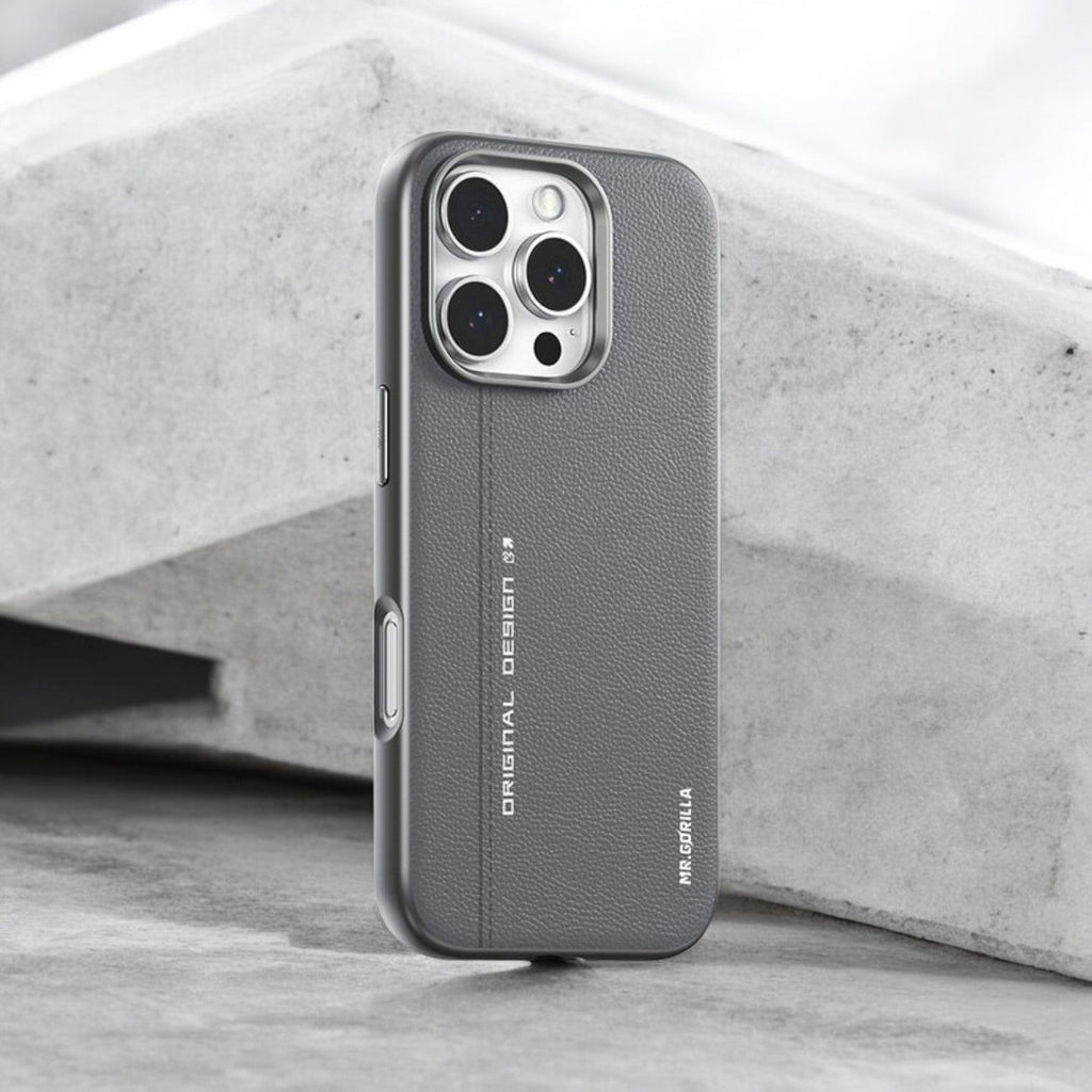 Hour Crown Leather Phone Case with Magnetic for iPhone